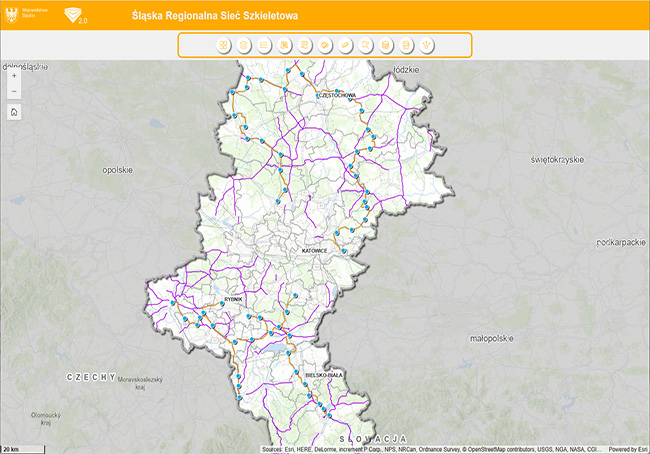 Śląska Regionalna Sieć Szkieletowa